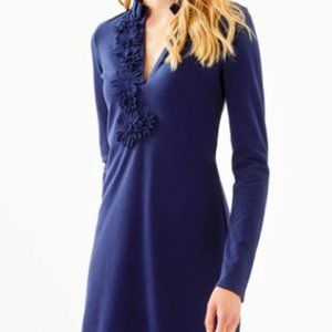Lilly Pulitzer, Clary Polo Dress NWT (Color: "True Navy")